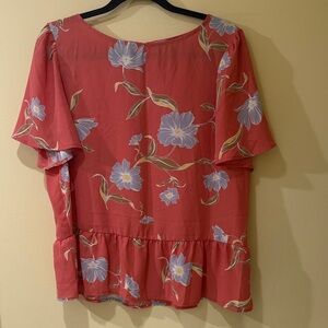 Apt.9 Women’s summer blouse Casual top Boho top classic business women’s top L